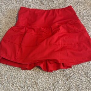 Amazon Women's Vibrant Red Skort